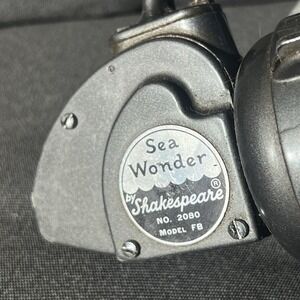 Vintage Shakespeare Sea Wonder 2080 Model FB Saltwater Spinning Reel Made In USA